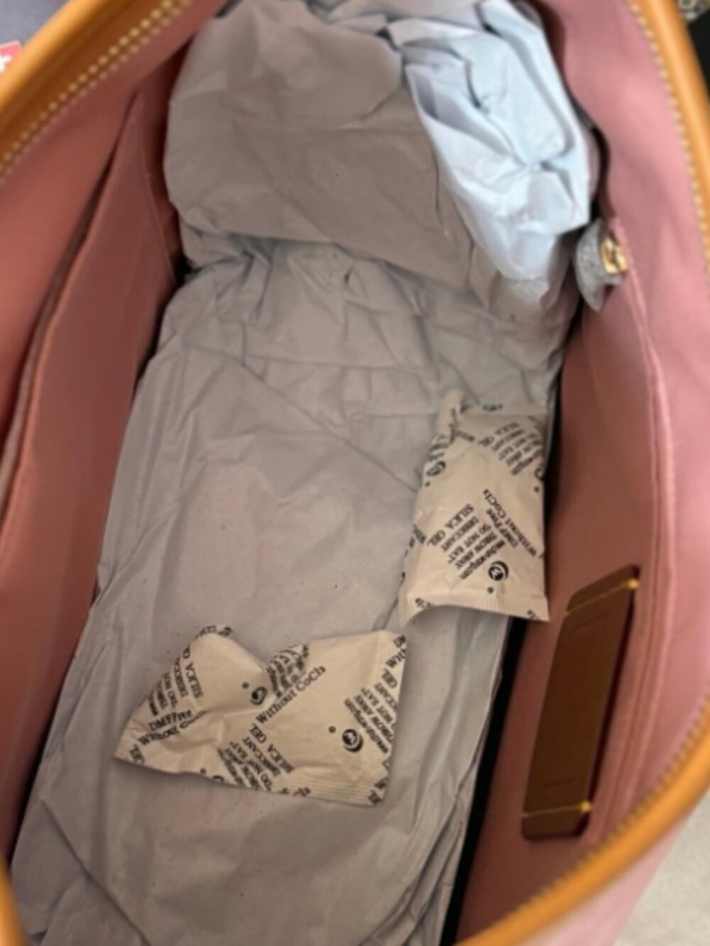 NWT Coach Gold/Powder Pink Laurel Shoulder Bag With Charms CEL12 - Picture 6 of 7